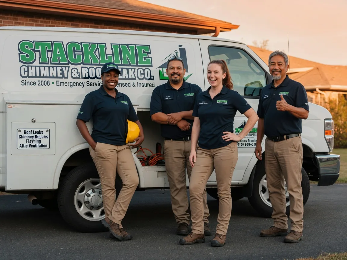 Chimney flashing repair company in Overpeck, OH